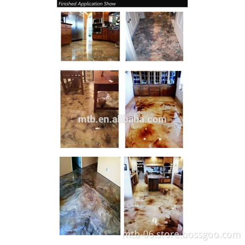 Metallic Paint Epoxy Floor Paint for Workshop Houseware